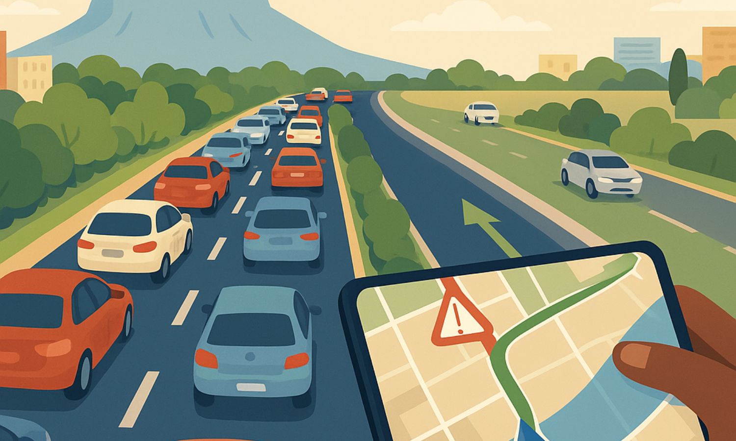 Traffic jam